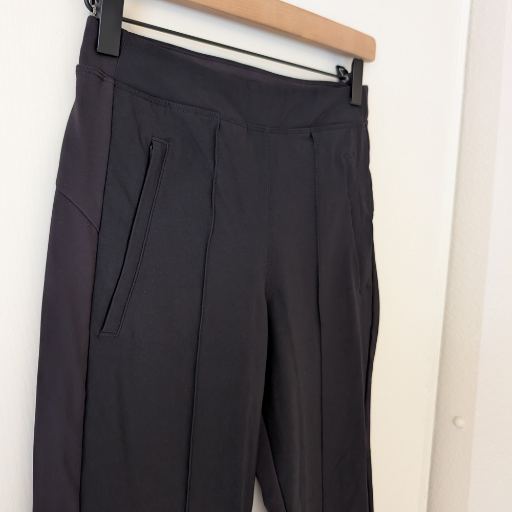 Athleta Womens 2 Black Athletic Pants Activewear Athleisure Sportswear Workout - Picture 4 of 8